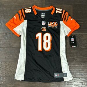 Nike NFL On Field Cincinnati Bengals AJ Green #18 Jersey Women’s Small NWT
